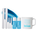 Bliss Poetic Waxing At Home Wax Kit - 5.3 Fl Oz - Microwavable Stripless Wax Hair Removal Kit - Fragrance Free - Safe For All Skin Types - 6 Pc Set