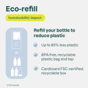 Attitude Gentle Hand Soap For Sensitive Skin, Ewg Verified, Enriched With Oats, Dermatologically Tested, Vegan, Unscented, Aluminum Bottle, 16 Fl Oz