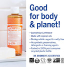Dr. Bronner'S - Pure-Castile Liquid Soap (Tea Tree, 8 Ounce) - Made With Organic Oils, 18-In-1 Uses: Acne-Prone Skin, Dandruff, Laundry, Pets And Dishes, Concentrated, Vegan, Non-Gmo