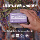 Dr. Bronner'S - Pure-Castile Bar Soap (Lavender, 5 Ounce, 2-Pack) - Made With Organic Oils, For Face, Body And Hair, Gentle And Moisturizing, Biodegradable, Vegan, Cruelty-Free, Non-Gmo