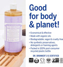 Dr. Bronner'S - Pure-Castile Liquid Soap (Lavender, 32 Ounce, 2-Pack) - Made With Organic Oils, 18-In-1 Uses: Face, Body, Hair, Laundry, Pets And Dishes, Concentrated, Vegan, Non-Gmo