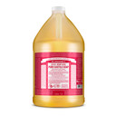 Dr. Bronner'S - Pure-Castile Liquid Soap (Rose, 1 Gallon) - Made With Organic Oils, 18-In-1 Uses: Face, Body, Hair, Laundry, Pets And Dishes, Concentrated, Vegan, Non-Gmo