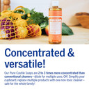 Dr. Bronner'S - Pure-Castile Liquid Soap (Tea Tree, 16 Ounce) - Made With Organic Oils, 18-In-1 Uses: Acne-Prone Skin, Dandruff, Laundry, Pets And Dishes, Concentrated, Vegan, Non-Gmo