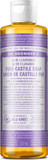 Dr. Bronner'S - Pure-Castile Liquid Soap (Lavender, 8 Ounce) - Made With Organic Oils, 18-In-1 Uses: Face, Body, Hair, Laundry, Pets And Dishes, Concentrated, Vegan, Non-Gmo