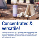 Dr. Bronner'S - Pure-Castile Liquid Soap (Lavender, 8 Ounce) - Made With Organic Oils, 18-In-1 Uses: Face, Body, Hair, Laundry, Pets And Dishes, Concentrated, Vegan, Non-Gmo