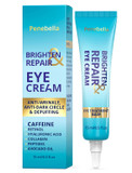 New - 3% Caffeine Eye Cream - 5% Niacinamide (Vitamin B3) Under Eye Cream For Dark Circle, Puffiness & Wrinkles - Brighten & Repair Anti Aging Eye Treatment Balm - Moisturizer Collagen