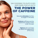 New - 3% Caffeine Eye Cream - 5% Niacinamide (Vitamin B3) Under Eye Cream For Dark Circle, Puffiness & Wrinkles - Brighten & Repair Anti Aging Eye Treatment Balm - Moisturizer Collagen