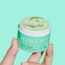 Kinship Mint Mud Deep Pore Detox Mask - Purifying Clay Face Mask With Vitamins + Minerals - Exfoliate, Smooth + Brighten Skin - Balance Oil + Unclog Pores - Vegan Facial For All Skin Types (2 Oz) Kinship Mint Mud Deep Pore Detox Mask - Purifying Clay Face Mask With Vitamins + Minerals - Exfoliate, Smooth + Brighten Skin - Balance Oil + Unclog Pores - Vegan Facial For All Skin Types (2 Oz)
