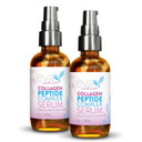 Eva Naturals Collagen Peptide Serum - Anti-Aging, Dark Spot Corrector, Skin Hydrator, Unisex, 2 Oz