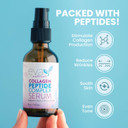 Eva Naturals Collagen Peptide Serum - Anti-Aging, Dark Spot Corrector, Skin Hydrator, Unisex, 2 Oz