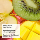 Eos Natural Shea Lip Balm, Honey Apple, Coconut Milk & Raspberry Kiwi Splash, All-Day Moisture, Lip Care Products, 0.14 Oz, 3-Pack