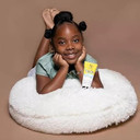 Large Kids Face & Body Sunscreen, Spf 50 Lotion, 6 Oz Vegan & Water-Resistant, No White Residue (6 Fl. Oz.)