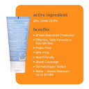 Thinksport Clear Zinc Face Sunscreen Spf 50, 2 Fz