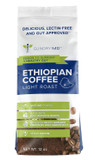 Gundry Md Single Origin Light Roast Ethiopian Ground Coffee, 100% Arabica Beans, 12 Ounce