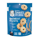 Gerber Snacks For Baby Arrowroot Biscuits, 5.5 Ounce Pouch (Pack Of 4)