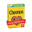 Cheerios Cereal, Limited Edition Happy Heart Shapes, Heart Healthy Cereal With Whole Grain Oats, Giant Size, 20 Oz