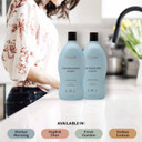 Attitude Dishwashing Liquid, Ewg Verified, Vegan Dish Soap, Plant Based, Naturally Derived Products, Herbal Morning, 24 Fl Oz