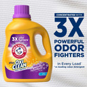 Arm & Hammer Plus Oxiclean Odor Blasters Fresh Burst, 77 Loads Liquid Laundry Detergent, 100.5 Fl Oz