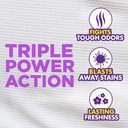 Arm & Hammer Plus Oxiclean Odor Blasters Fresh Burst, 77 Loads Liquid Laundry Detergent, 100.5 Fl Oz