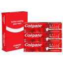 Colgate Optic White Whitening Toothpaste, Sparkling White - 5 Ounce (3 Pack)