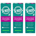 Tom'S Of Maine Antiplaque And Whitening Fluoride Free Natural Toothpaste Gel, Vegan, Spearmint, 4 Ounces (3 Pack)