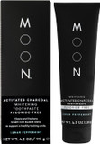 Moon Charcoal Whitening Toothpaste, Fluoride-Free, Lunar Peppermint Flavor For Fresh Breath, For Adults 4.2Oz