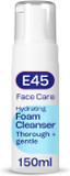 E45 Face Wash Foaming Cleanser  Daily Face Cleanser for Dry and Sensitive Skin  Gentle Facial Cleanser  Removes Excess Oil and Makeup for Clean, Soft Skin - Skin Care Facewash for Women & Mens Skin