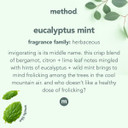 Method Daily Shower Cleaner Spray, Plant-Based & Biodegradable Formula, Spray And Walk Away, Eucalyptus Mint Scent, 28 Fl Oz, (Pack Of 8), Packaging May Vary