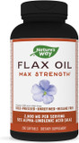 Nature'S Way Flax Oil Max Strengthã¢Â, Supports Heart Health*, 200 Softgels