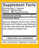 Speedyviteã¢Â® Turkey Rhubarb Formula | Supports Bowel Function* | Colon Detox And Cleanse Formula | Contains Cascara Sagrada, Senna, Psyllium, Aloe Vera, Slippery Elm And More (1X 120 Veg Caps)