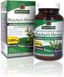 Nature'S Answer Butcher'S Broom Root Supplement Capsules 90 Count | Promotes Blood Circulation | Supports Inflammation Reduction | Minimizes Varicose Veins (Pack Of 1)