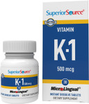 Superior Source Vitamin K1 500Mcg