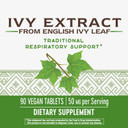 Nature'S Way Ivy Extract From English Ivy Leaf, Traditional Respiratory Support*, 50Mg Per Serving, 90 Tablets