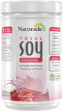 Naturade Total Soy Protein Powder - 13G Protein & 150 Calories Per Servings- Non-Gmo Soy - 0G Trans Fat - Lactose & Gluten Free - Strawberry Creme (13 Servings)