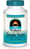 Source Naturals Wellness Transfer Factor, Supports Immune System Response* 125Mg, 60 Capsules