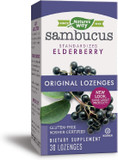 Nature'S Way Sambucus Elderberry With Vitamin C Lozenges, Immune Support*, 30 Count