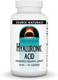 Source Naturals Hyaluronic Acid, Promotes Healthy Joints* 50 Mg -120 Capsules