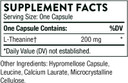 Thorne Theanine - 200Mg Of L-Theanine - Support A Healthy Stress Response, Relaxation, And Focus - Increases Brain Alpha-Wave Production - 90 Capsules