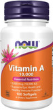 Now Foods, Vitamin A, 10,000 Iu, 100 Softgels
