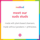 Method Gel Hand Soap Refill, Pink Grapefruit, Biodegradable Formula, 34 Fl Oz (Pack Of 6)