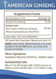 Secrets Of The Tribe American Ginseng Tincture Alcohol-Free Extract, Farm Grown American Ginseng (Panax Quinquefolius) Dried Root Tincture Supplement (2 Fl Oz)