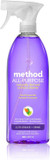 Method All-Purpose Cleaner Spray, French Lavender, Plant-Based And Biodegradable Formula Perfect For Most Counters, Tiles And More, 28 Fl Oz, (Pack Of 8)