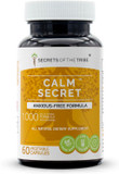 Secrets Of The Tribe - Calm Secret, Anxious-Free Formula, Herbal Supplement Blend (60 Capsules)
