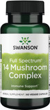 Swanson Full Spectrum 14 Mushroom Complex 60 Veg Capsules