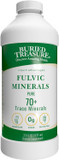 Buried Treasure Liquid Advantage Fulvic Minerals Pure 70+ Trace Minerals 33 Oz Dietary Supplement