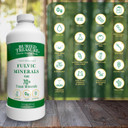 Buried Treasure Liquid Advantage Fulvic Minerals Pure 70+ Trace Minerals 33 Oz Dietary Supplement