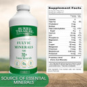 Buried Treasure Liquid Advantage Fulvic Minerals Pure 70+ Trace Minerals 33 Oz Dietary Supplement