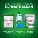 Cascade Platinum Dishwasher Pods, Actionpacs Dishwasher Detergent With Dishwasher Cleaner Action, Lemon Platinum Plus, 70 Count