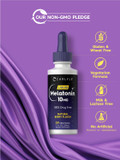 Carlyle Melatonin 10Mg | 2 Fl Oz Liquid Drops | Berry Flavor | For Adults | Non-Gmo, Vegetarian Supplement