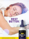 Carlyle Melatonin 10Mg | 2 Fl Oz Liquid Drops | Berry Flavor | For Adults | Non-Gmo, Vegetarian Supplement